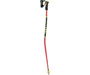 Bastoni da sci alpino Leki WCR Lite GS 3D (Rosso brillante/Nero/Giallo neon) Junior 100 CM