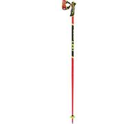 Leki - Bastoncini da sci - Wcr Sl 3D Bright Red-Black-Neonyellow in Alluminio - Taglia 120 cm - rosso