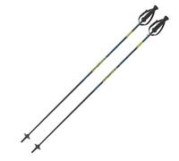 Bastoni da sci Fischer RC4 Noize - 125 cm - Bastoni da sci Alpin - Bastone da sci in alluminio di alta qualità - Allmountain - Unisex - Manico ergonomico - Cinturino da polso regolabile