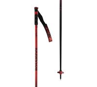 Rossignol Hero SL Ski Poles Black/Red 135 cm Bastoncini da sci