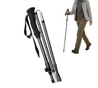 Bastoni Da Trekking Bastone Da Cammino Antiscivolo In Carbonio 5 Sezioni