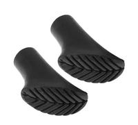 Bastoni da trekking con piedini in gomma, protezioni elastiche per bastoni da trekking, resistenti punte per bastoni da trekking, accessori antiscivolo per sentieri, arrampicata leggera per campeggio