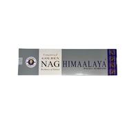 Bastoni di incenso Golden Nag Himaalaya by LAMARE 100 g - 5 confezioni da 20 g (70-90 bastoncini) - Aromaterapia - Meditazione - Yoga - Confezione ecologica