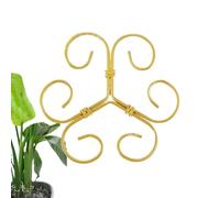 Bastoni Di Supporto Per Fiori,Bastone Di Supporto In Ferro Riutilizzabile Regolabile Per Piante Da Appartamento - Supporti Da Giardino Per Rose Arrampicate Gladioli Piante In Vaso Pachira Interno