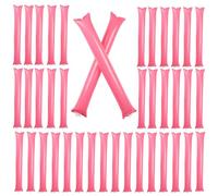 Bastoni gonfiabili per il tifo, bastoncini per spirito di , Bastoncini da cheerleader da 40 pezzi Rallegra i giocattoli, Bastoncini da tifo leggeri per feste, creatori di rumore, per eventi, feste, ce