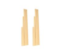 Bastoni in legno per MacramÃ¨ - ARTEMIO - 10 pezzi - Beige - Dimensioni varie - Misto