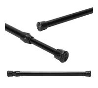 Bastoni Per Tende Per Finestre,Diametro 1,3 Cm/0,5 Pollici In Metallo Singolo Regolabile Binario Per Tende Per Finestre Telescopico Tenditore A Molla Bastone Per Tende Per Bagno Guardaroba(55-90cm)