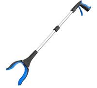 Bastoni raccoglitori di rifiuti, Pinza for lettiera pieghevole 2 pezzi multicolore(Blue)