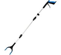 Bastoni raccoglitori di rifiuti, Strumento Reacher Grabber 2 pezzi multicolore 43 pollici con magneti(Blue)