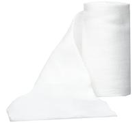 Gima, Rotoli Garza, 100% Cotone, Rilevabili ai Raggi X, 8 Strati, 20 Fili/cmq, Misura 10 cm x 2 m