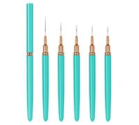 Basvelle Artistiche Del Chiodo Set 5pcs ACRILIC STRUMENTI GIFT KIT BRUSHI ART ART
