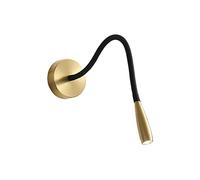 BASXDRFXZ Applique da parete Lampada a sospensione moderna nordica da parete semplice comodino lettura creativa for la protezione degli occhi minimalista Luci notturne da parete