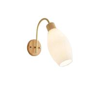 BASXDRFXZ Applique da parete Lampada Da Parete Moderna Semplice In Legno, Camera Letto, Studio, Comodino, Soggiorno, Ingresso, Decorativa Luci notturne da parete(D)