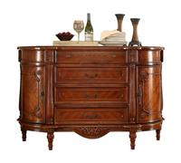 BASXDRFXZ Mobile per Piatti Armadi for sala da pranzo retrò Armadietti cucina credenza in legno bar for la casa(M:140 * 47 * 89cm)