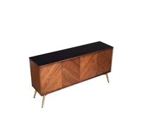 BASXDRFXZ Mobile per Piatti Armadietto da ingresso for la casa, credenza in legno in stile cinese, mobile bar con funzione di stoccaggio(B)