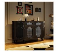 BASXDRFXZ Mobile per Piatti Armadietto laterale da cucina a buffet portaoggetti con cassetti Consolle a in legno(B)