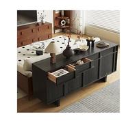 BASXDRFXZ Mobile per Piatti Comodino in legno Skeleton Line, credenza da pranzo, mobile contenitore for veranda, tavolo soggiorno, divano, parete posteriore, basso(B,160 * 40 * 79cm)