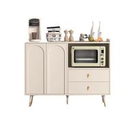 BASXDRFXZ Mobile per Piatti Credenza Alla Moda E Semplice, Da Cucina In Stile Crema, Armadietto For La Casa In Ardesia