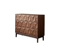 BASXDRFXZ Mobile per Piatti Credenza con sei cassetti in noce nero for camera da letto, vetrina for vino for soggiorno, tavolo decorativo for ingresso, mobili for corridoio di hotel(120 * 45 * 100CM)