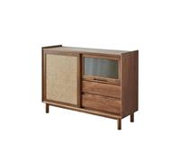 BASXDRFXZ Mobile per Piatti Credenza in legno massello da 100 cm, adatta for mobili contenitori in soggiorni e cucine di casa