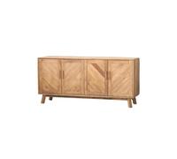 BASXDRFXZ Mobile per Piatti Credenza in legno massello, stile retrò, vecchia casa, soggiorno, ingresso, mobiletto portaoggetti(140 * 45 * 85cm)