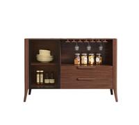 BASXDRFXZ Mobile per Piatti Credenza in noce, credenza da cucina, mobile contenitore moderno, adatto for ristoranti e caffè