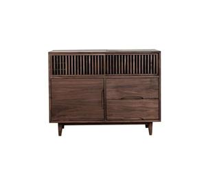BASXDRFXZ Mobile per Piatti Credenza semplice in legno massello con armadio portaoggetti for soggiorno, bar, cucina, for alimenti(S:80 * 38 * 85cm)