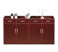 BASXDRFXZ Mobile per Piatti Mobile da pranzo semplice Ristorante Tavolo for la preparazione dei pasti Armadietto for casa portaoggetti for il vino Credenza(A,160x40x90cm)