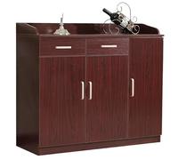 BASXDRFXZ Mobile per Piatti Mobile da pranzo semplice Ristorante Tavolo for la preparazione dei pasti Armadietto for casa portaoggetti for il vino Credenza(A,100 * 40 * 90cm)