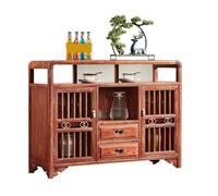 BASXDRFXZ Mobile per Piatti Mobile portaoggetti multifunzionale in stile cinese, credenza in legno massello, mobile buffet in, adatto for la casa e il bar(A)