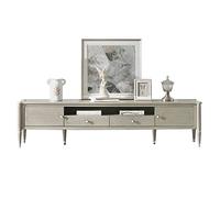 BASXDRFXZ Porta TV per camera da letto Supporto TV da 70,8"/78,7"/86,6" con supporti alti in metallo for centro di intrattenimento for soggiorno spazio archiviazione(220 * 45 * 48CM)