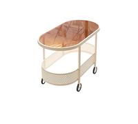 BASXDRFXZ Tavolini da Caffè Tavolino compatto mobile in stile burro, tavolino da caffè, comodino, laterale for angolo divano del soggiorno