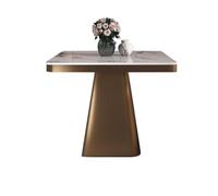 BASXDRFXZ Tavolini da Caffè Tavolino da divano caffè semplice Soggiorno balcone Camera letto quadrato in lamiera di roccia(B,60x60x52cm)