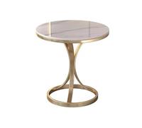 BASXDRFXZ Tavolini da Caffè Tavolino da salotto Rock Slab caffè ad angolo mobile semplice balcone rotondo(C,70cm)