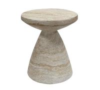 BASXDRFXZ Tavolini da Caffè Tavolino laterale for divano semplice B& Leisure Hotel Geometrico Caffè Moderno Leggero Lusso Angolo(M:45 * 54cm)