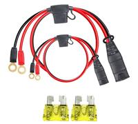 Basysion Cablaggio M10 (3/8") XL Occhiello terminale connettore, compatibile con NOCO GC008 X-Connect, per caricabatterie Genius Smart Accessory-2PCS
