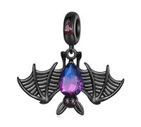 Bat Bead Charm 925 Sterling Silver Charm Fits For Pandora Bracelet Necklace, SCC2419