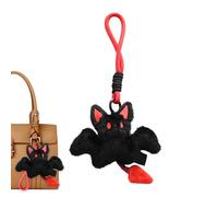BAT BUNNY PLUSH - PEIGHT PEACHED, ADORABLE BOTTA ANIMALE | Grande figura morbida coccolosa con fascino decorativo 'ala, zaino appeso Accessorio stile per bambini adolescenti donne rag