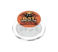 Bat cosa farò durante la mezzanotte? Spooky Comedy! PopSockets PopGrip per MagSafe