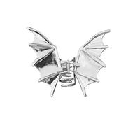 Bat Hair Clip, Gothic Clamp with Wings, Non-Slip Decorative Claw Clip, Lightweight Halloween Barrette Accessories for Women, Cosplay, Masquerade, Theme Parties, 4.13x3.15 Inches