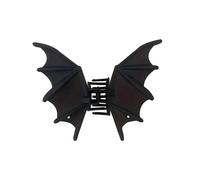 Bat Hair Clip, Gothic Clamp with Wings, Non-Slip Decorative Claw Clip, Lightweight Halloween Barrette Accessories for Women, Cosplay, Masquerade, Theme Parties, 4.13x3.15 Inches
