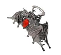 Bat Hair Clip | Scary Bat Claw | Metal Bat Design, Gothic Hair Clips, Metal Scary Bat Design Claw Clips, Gothic Alligator Clip Hair Barrettes Styling Supplies for Women Females