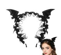Bat Headband Role-Playing Halloween - - - Headpiece Gothic Cosplay Headband | Gothic Cosplay Headband for Lady Girl Cosplayer Stage Performance | | | Themed Event Party Film Making Masquerade School Play
