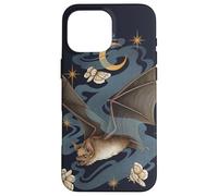 Bat Moth Gothic Goblincore Witchcraft Dark Academia Therian Custodia per iPhone 16 Pro Max