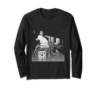 Bat out of Hell Cantante Meat Loaf Teatrale Pop Rock 1985 Maglia a Manica