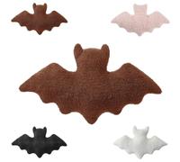 Bat Pillow Halloween Decorations Indoor,Gothic Bat Shaped Throw Pillows