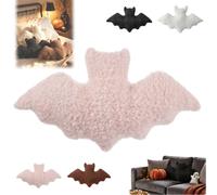 Bat Pillow Halloween Throw Pillow Decoration Indoor,Gothic Plush Bat Pillow