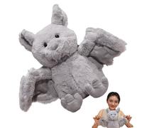 Bat Plush - Bat Plush Toy | Plush Toy | Bat Plush With Realistic Features Stuffed Animal With Soft Cute Stuffed Doll Toy Stuffed Animal Pillow Bat Plush Soft Hugging Plush For A Spooky & Fun Hallo