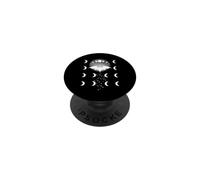 Bat Rising in the Moon Night Sky e Moon Light Magic PopSockets PopGrip Adesivo