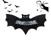 Bat Shaped Decorative Horror Floor Mat Halloween Area Rug 80x40cm Runner